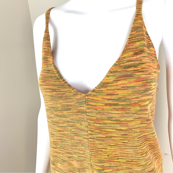 Free People Soft knit marled short romper sleeveless - Picture 6 of 9